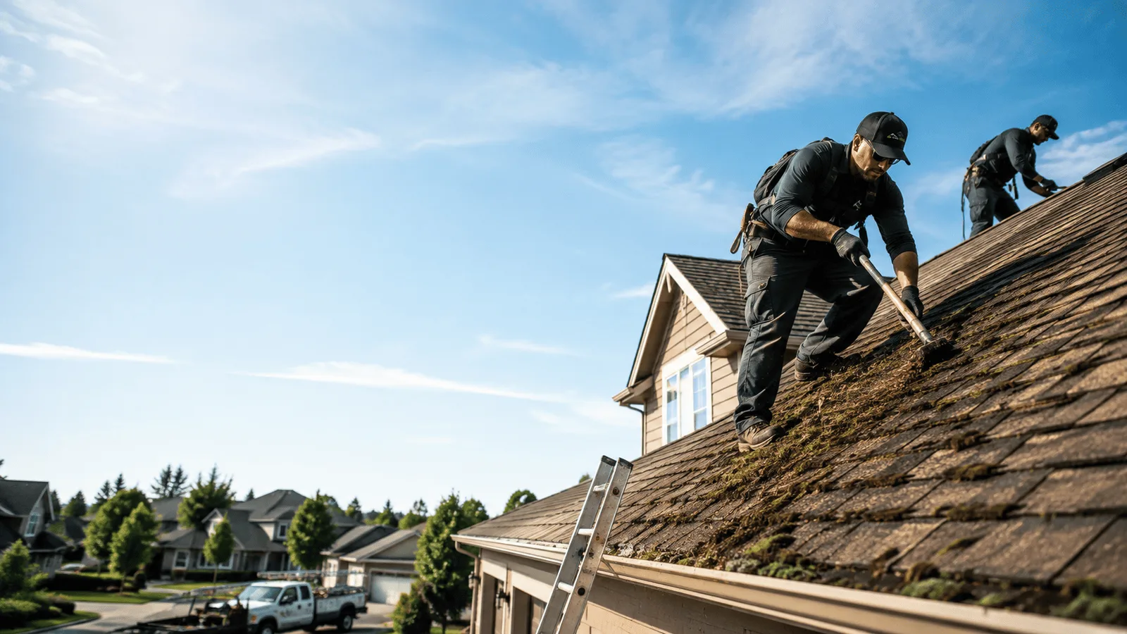 Roof Moss Removal in Freeport, ME near me